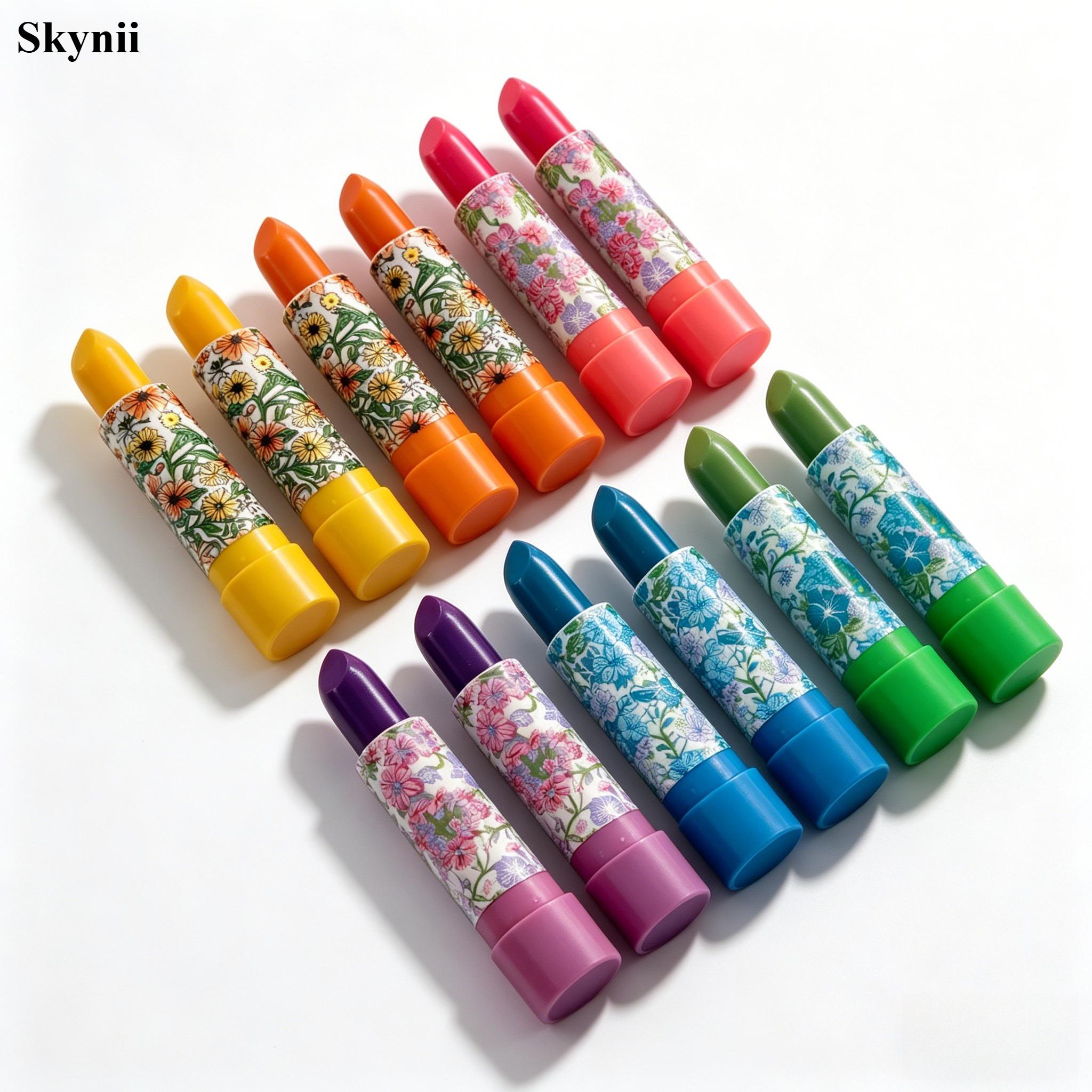 Skynii Princessa Aloe Mood Lipstick 1 Set 12 Assorted Lipsticks