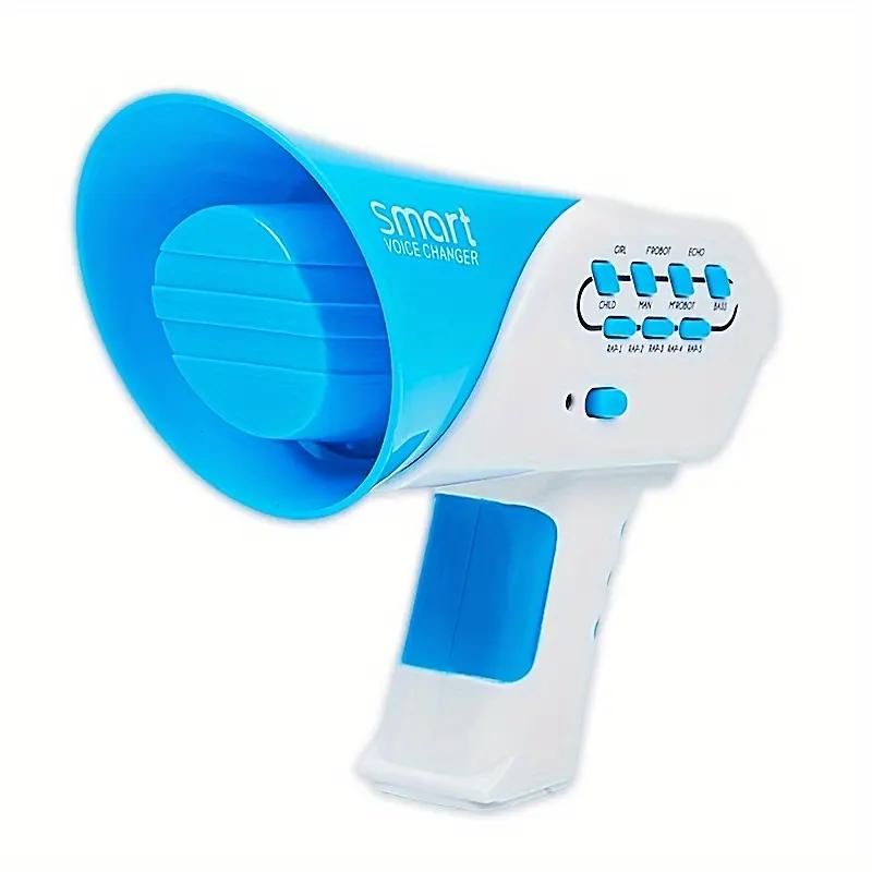 Kids' Voice-Changing Prank Toy, Mini Multi-Sound Speaker, Fun Amplifier with Various Sound Effects. Perfect Holiday, Christmas, and Birthday Party Gift. Ideal for Scene Parties, Birthday Gatherings, Yard Activities, Requires 3 Batteries(Not Included).