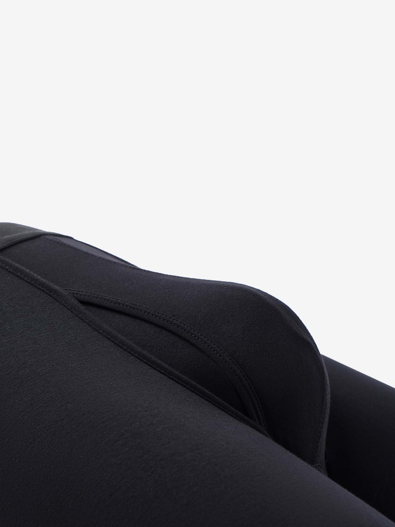 10PCS All Black Men's underwear Bamboo Fibr underwear for men Soft Touch Stretch Long pants Boxer Shorts man Breathable Cool Men's panties
