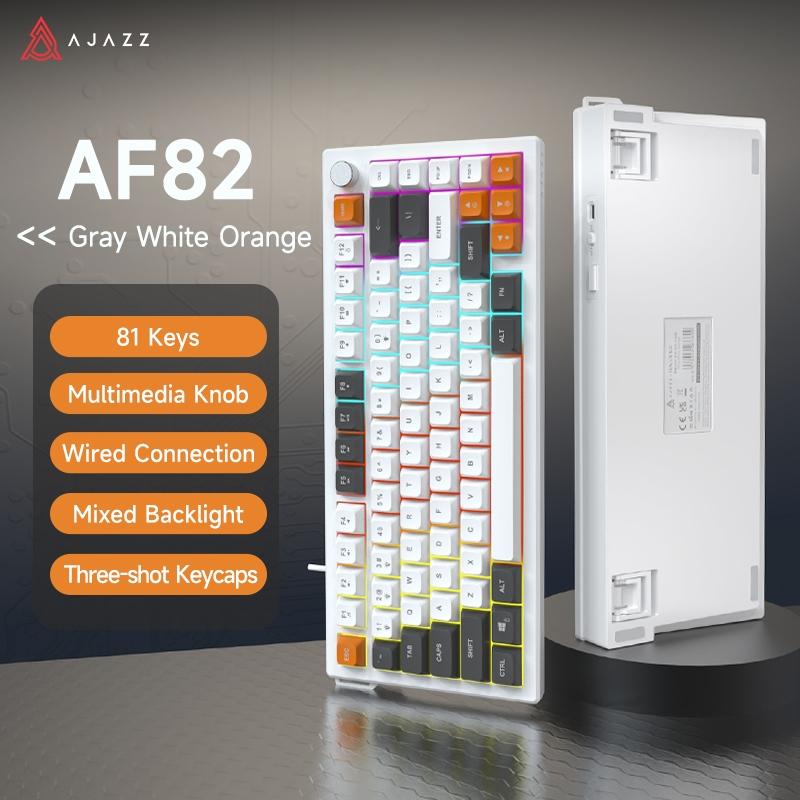 AJAZZ AF82 wired film keyboard, Wired gaming keyboard
