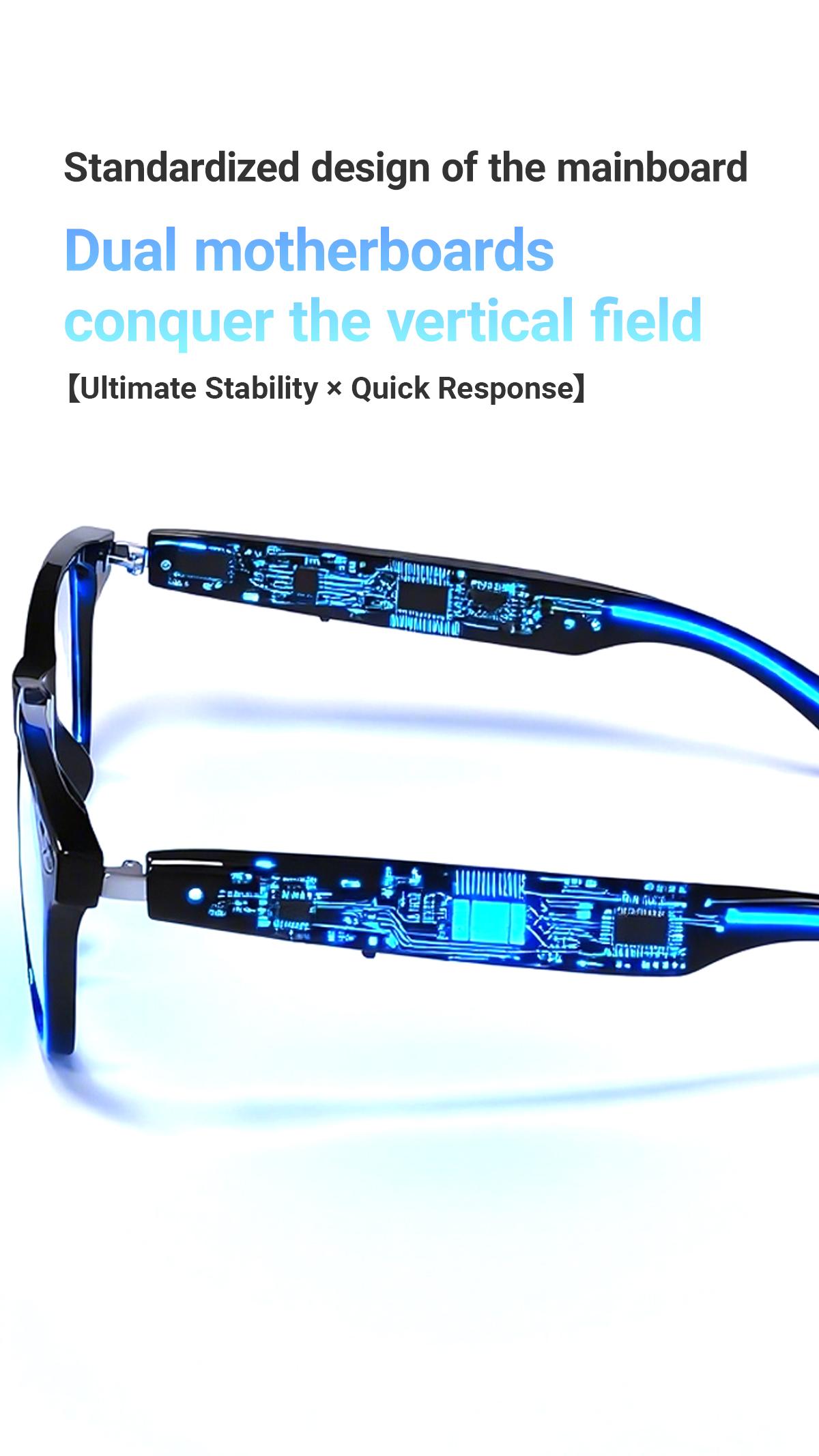 Koipsse smart glasses,translation-enabled, advanced technology, diverse functions, excellent sound quality, support for voice calls, rapid Bluetooth pairing, a large battery capacity, and long battery life. a perfect gift choice and a very cool accessory