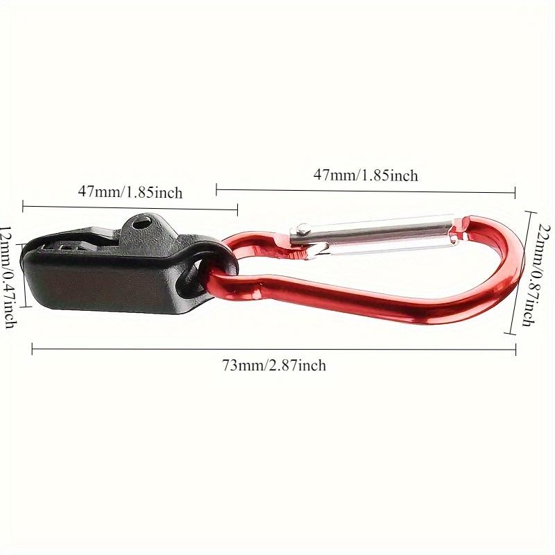 20pcs Tarp Clip Windproof Clamp With Carabiner, Awning Clamp Set For Awnings Outdoor Camping Caravan Canopies Tent