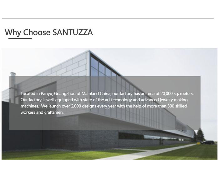 SANTUZZA 925 Silver Lab Created Green And Black Spinel Leopard Pendant Without Chain Fine Jewelry