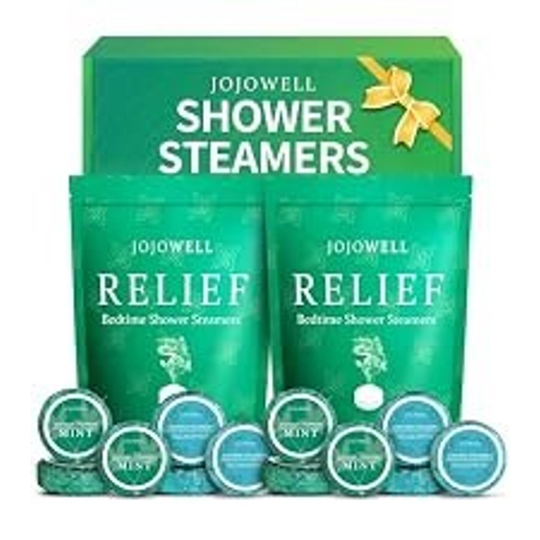 Shower Steamers Aromatherapy - 18 Pack Birthday Gifts for Women & Men, Mom Wife Grandma Sister Her Teens, Self Care with Natural Essential Oils Relaxation Home SPA Shower Steamers Aromatherapy - 18 Pack Birthday Gifts for Women & Men, Mom Wife Grandma Sister Her Teens, Self Care with Natural Essential Oils Relaxation Home SPA