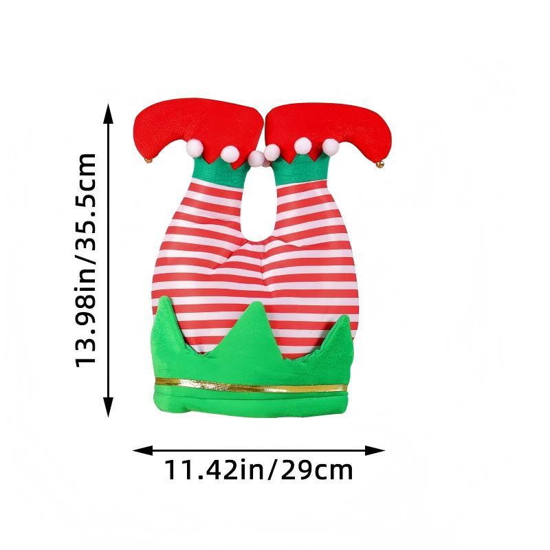 Christmas Creative Leg Hat, Party Decoration Hat, Yeti Hat, Christmas Hat, Festive Accessory, Perfect for Holiday Celebrations
