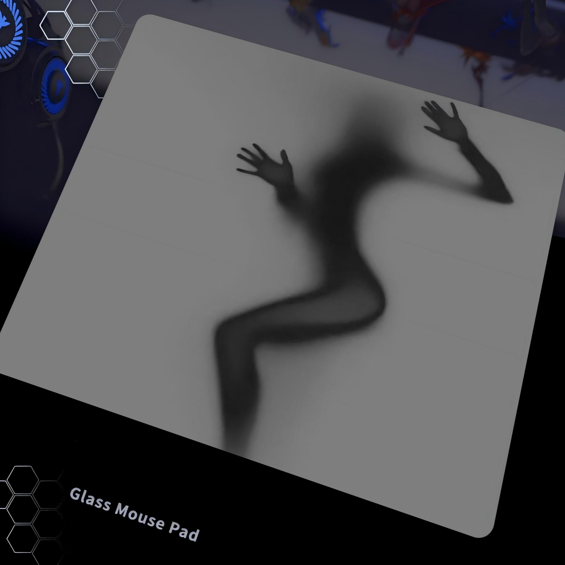 Control Type Glass Mouse Pad Gaming Accessory Professional Fps Gaming Smooth Feel, High-Quality Precision Control Surface, Ideal for Gamers & PC Users