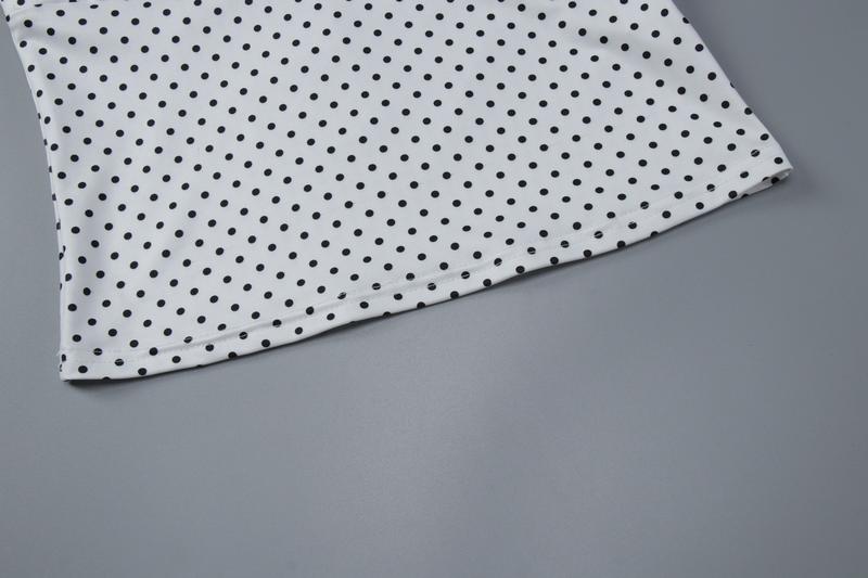 Women's Polka Dot Print V Neck Sleeveless Cami Top, Colorblock Lace Trim Sexy Backless Adjustable Straps Camisole Tank Top, Party Club Date Holiday Daily Casual Crop Tank Tops For Ladies All Seasons Summer Fashion Clothes Wear