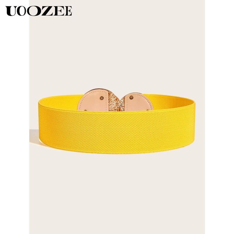 UOOZEE-LIVE Women's Fashionable European and American style belt for women to decorate coats and dresses, belts to tighten waist, elastic waistband for suits