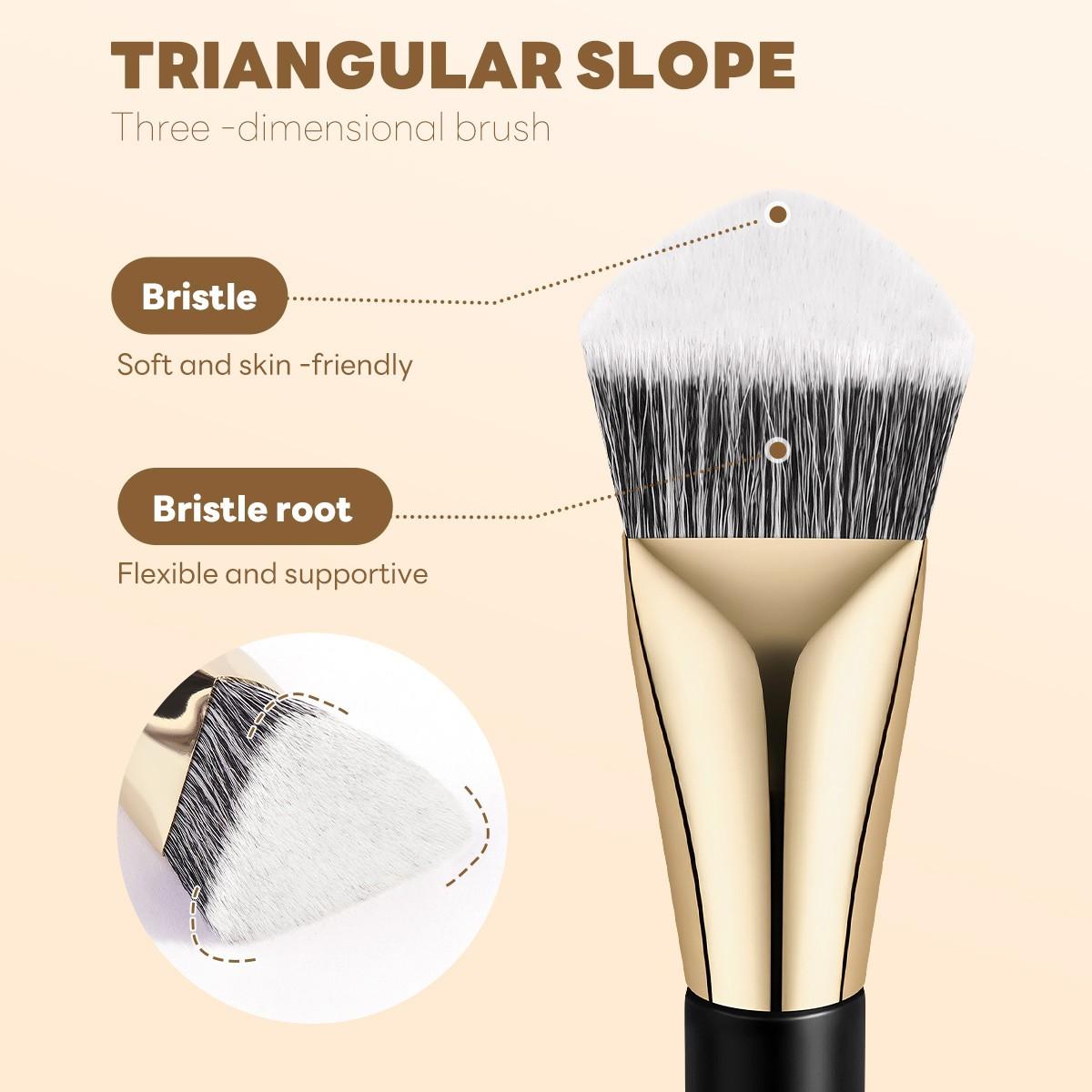 MAANGE 17-Piece Professional Makeup Brush Set with Storage Case Blush Brush, Foundation Brush, Eyeshadow Brush, Highlighter Brush, Contouring Brush, Eyebrow Brush, Mascara Brush, Powder Brush. Makeup Tools Gift for Women & Girl Travel Makeup Brush Set