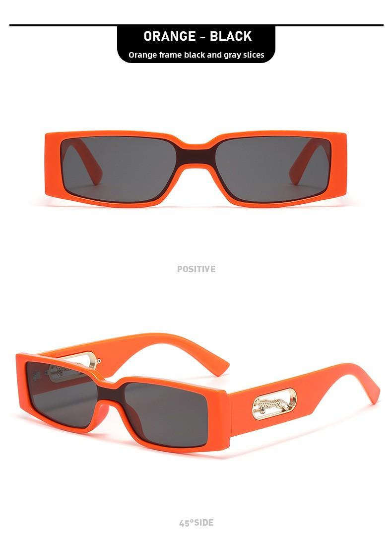 Women's Retro Rectangle Sunglasses - 2026 Slim Narrow Frame, Gradient UV400 Lenses, Y2K Trendy Streetwear Shades for Men