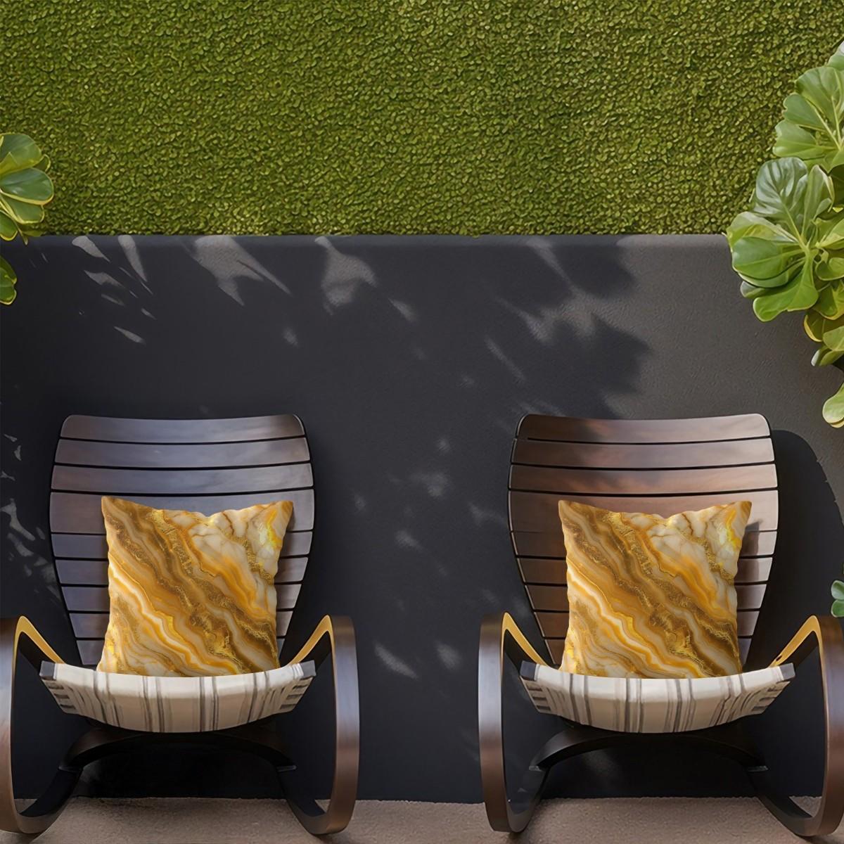 Marble Print Throw Pillow, Modern Luxury Decorative Pillow, Soft Square Cushion with Zipper Closure, Ideal for Sofa, Living Room and Bedroom Decor, Perfect Gift for Fluid Art Enthusiasts