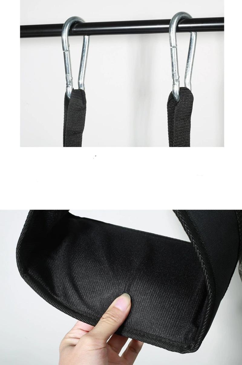 Fitness AB Sling Straps Suspension Rip-Resistant Heavy Duty Pair for Pull Up Bar Hanging Leg Raiser Home Gym Fitness Equipment