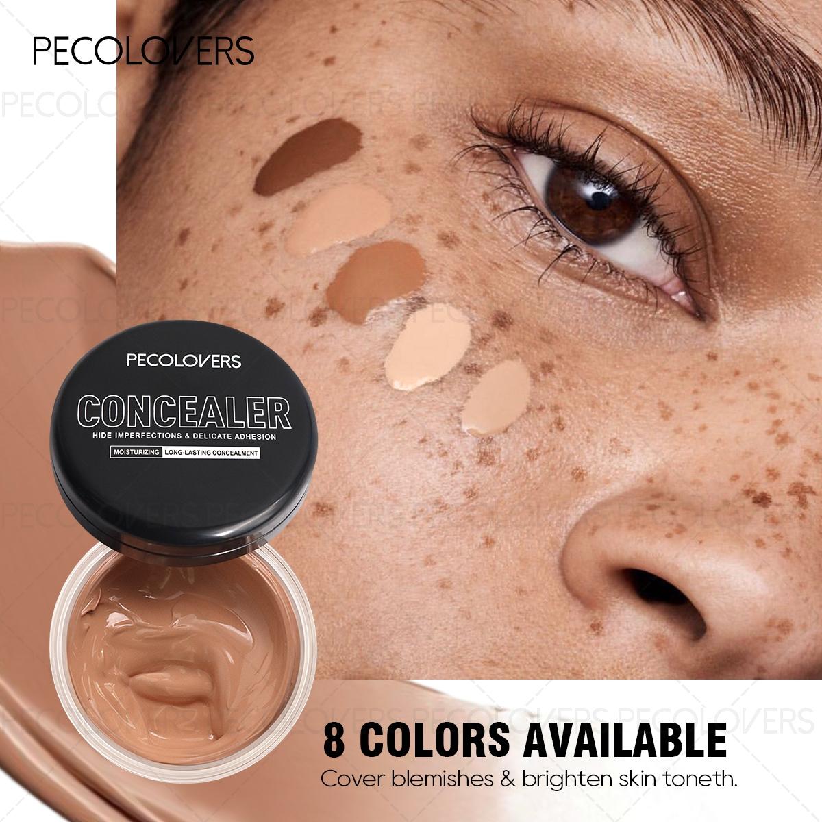 1pc All-Day Matte Full-Coverage Concealer - Transfer-Resistant Seal, Adaptable Color Technology & Universal Complexion Fit,, Buildable Layerable Coverage& Spot Correction Precision, Ideal for Evening Galas- Full Coverage Face Makeup
