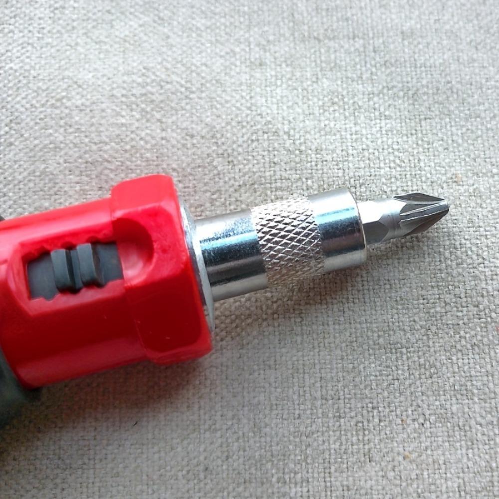 Mini Multi-Function Ratchet Screwdriver Set -Reversible Quick Operation Steel Screwdriver, Multipurpose Switchable Screwdriver, Equipped with Drill Combination, No Battery, Durable Mixed Color Hand Tool Kit, Suitable for Home Use