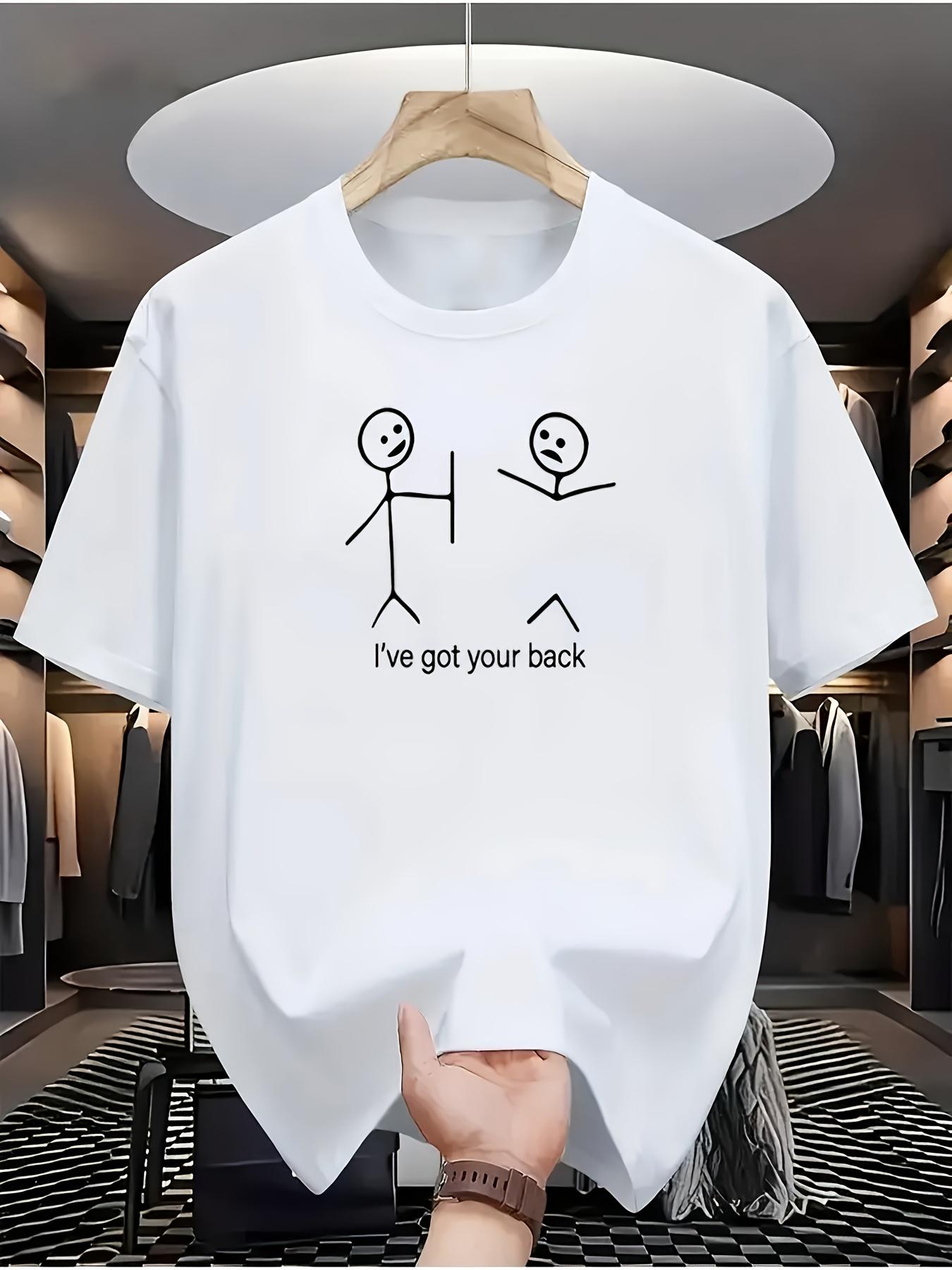 I've Got Your Back Stick Figure Shirt, Funny Friendship Graphic Tee, Best Friend Gift T-Shirt, Sarcastic Humor Top I've Got Your Back Stick Figure Shirt, Funny Friendship Graphic Tee, Best Friend Gift T-Shirt, Sarcastic Humor Top