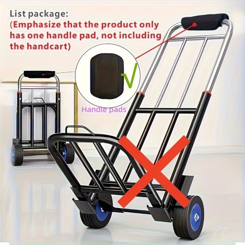 Multi-Purpose Cargo Handling Folding Trolley Wrist Pad, Protective Mat with Adjustable Magic Tape, Non-Slip Textile Hand Protection Pad