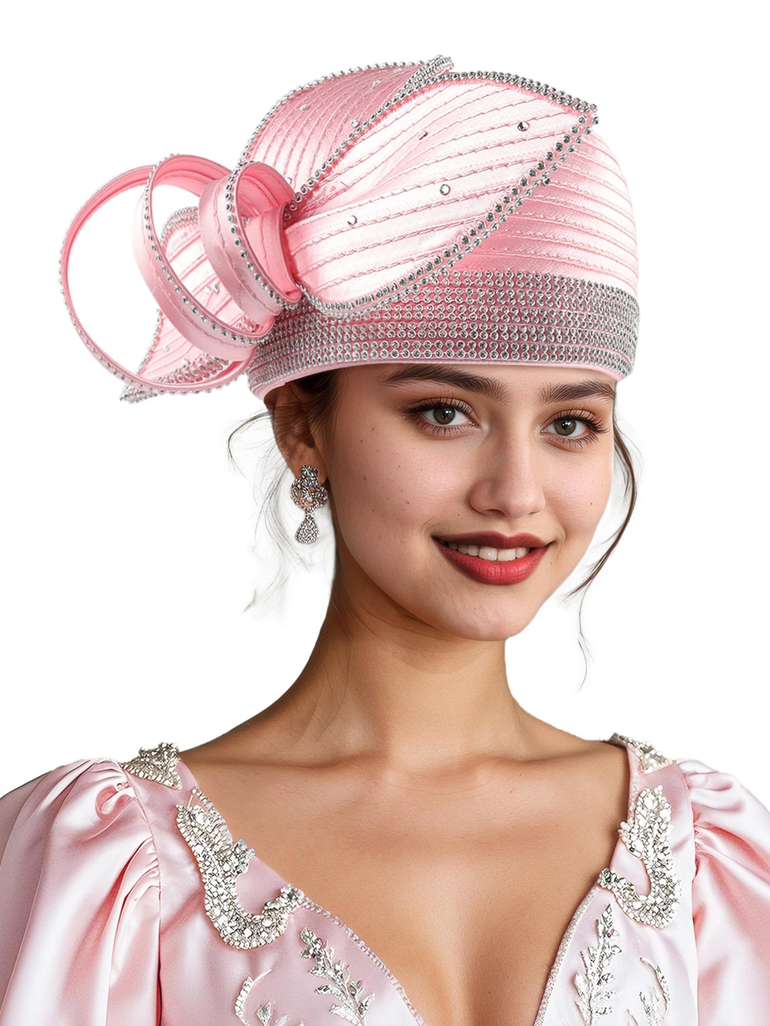 1 PC Womens Derby Hats Kentucky 2026 Fascinator Church Tea Party Wedding Adjustable Wide Brim Hat with Removable Flower 1 PC Womens Derby Hats Kentucky 2026 Fascinator Church Tea Party Wedding Adjustable Wide Brim Hat with Removable Flower