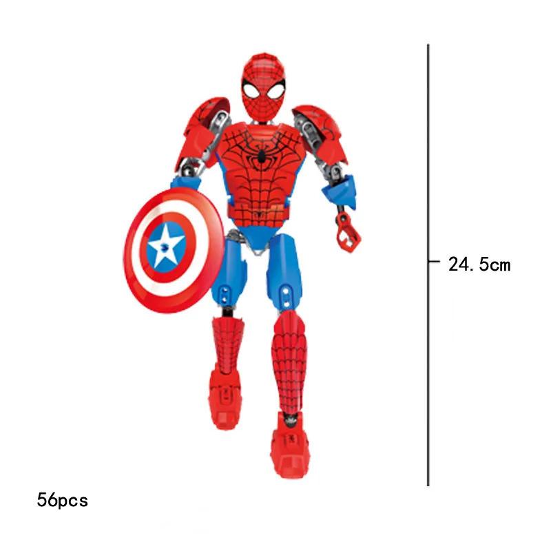 Lewan 2077 Steel Mech American Team Killer Assembled Building Blocks Boy Toy Gift Compatible with Lego