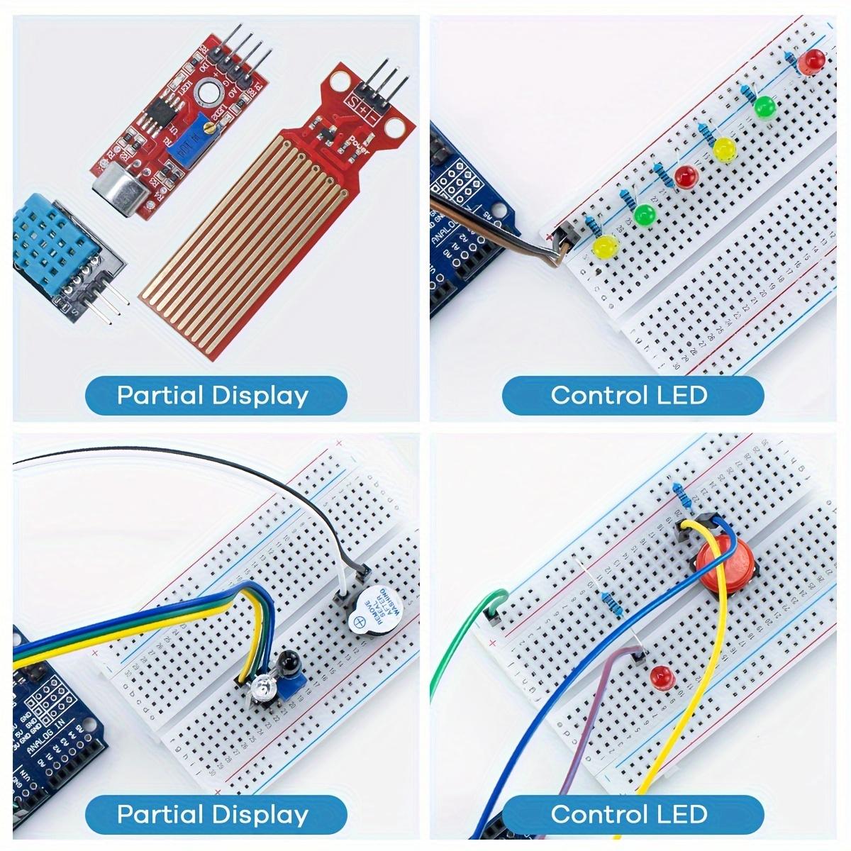 LAFVIN Basic Starter Kit for Programming Projects, a Electronics Set with Components And a Tutorial