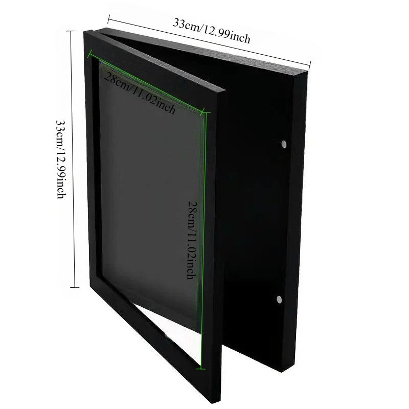 Classic Black Jersey Frame for Sports Memorabilia