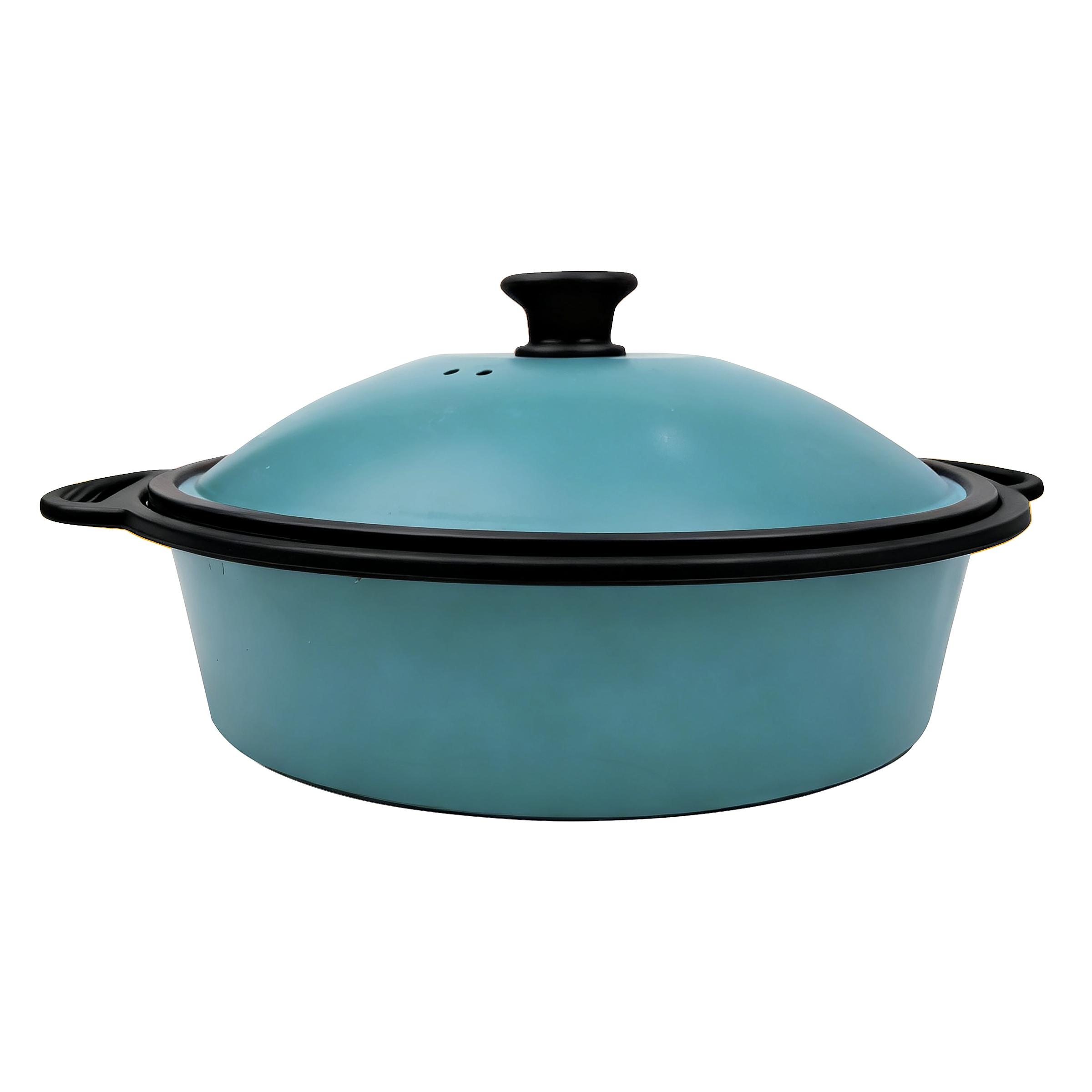 1 Piece Microwave Grill Pan,Microwave Grill Rack,Grill Pan and Warming Pan with Lid,Can Cook Beef,Bread,Chicken Wings,Bacon,Spaghetti,Rice,Vegetables and Other Foods,Microwave Kitchenware,Cookware,Suitable for Microwave Oven,Oven and so on