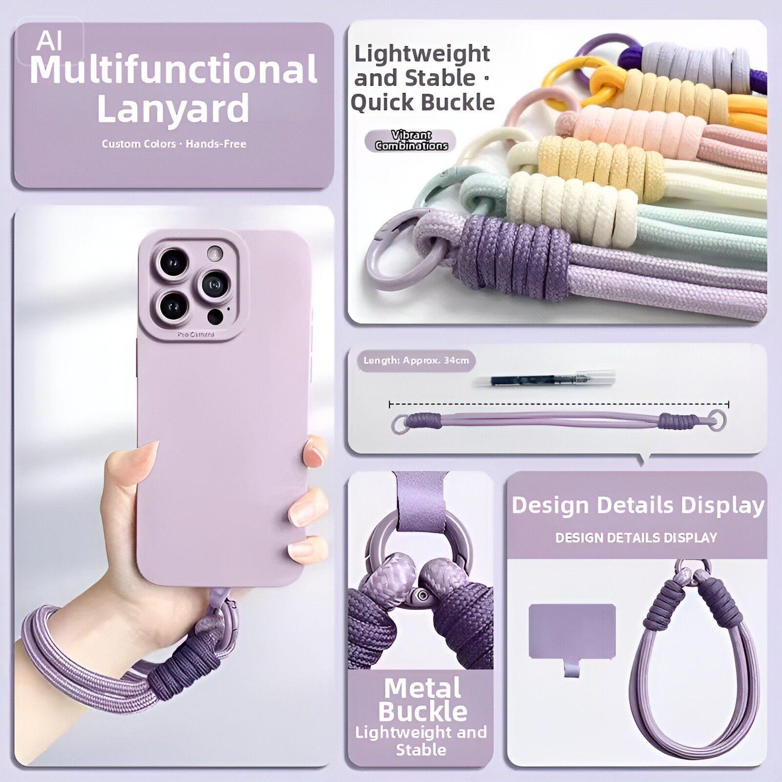 Phone Case Strap, Durable Phone Accessory, Secure Grip Design, Perfect Fit for Daily Use, Essential Mobile Protection