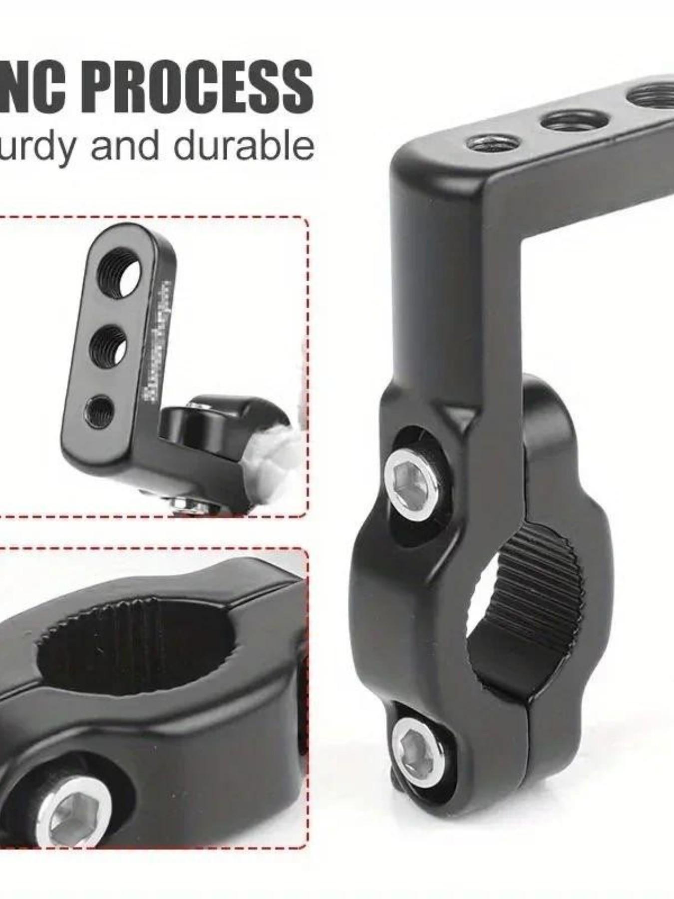 Universal Headlight Mount Bracket, No Drilling Clamp, Fits LED Work Lights, Pole Installation, Suitable for Cars, Trucks, Atv, Motorcycles, Motor Parts Accessories, Motorbike, Vehicle