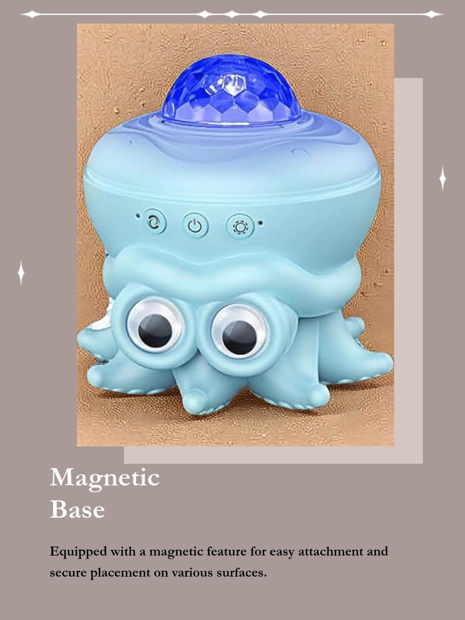 SUPPOU Octopus LED Starry Sky Projector, Dimmable Kids Night Light with Timer, Star Projector for Bedroom Decor, Room Decoration, Gift & Party Use, USB