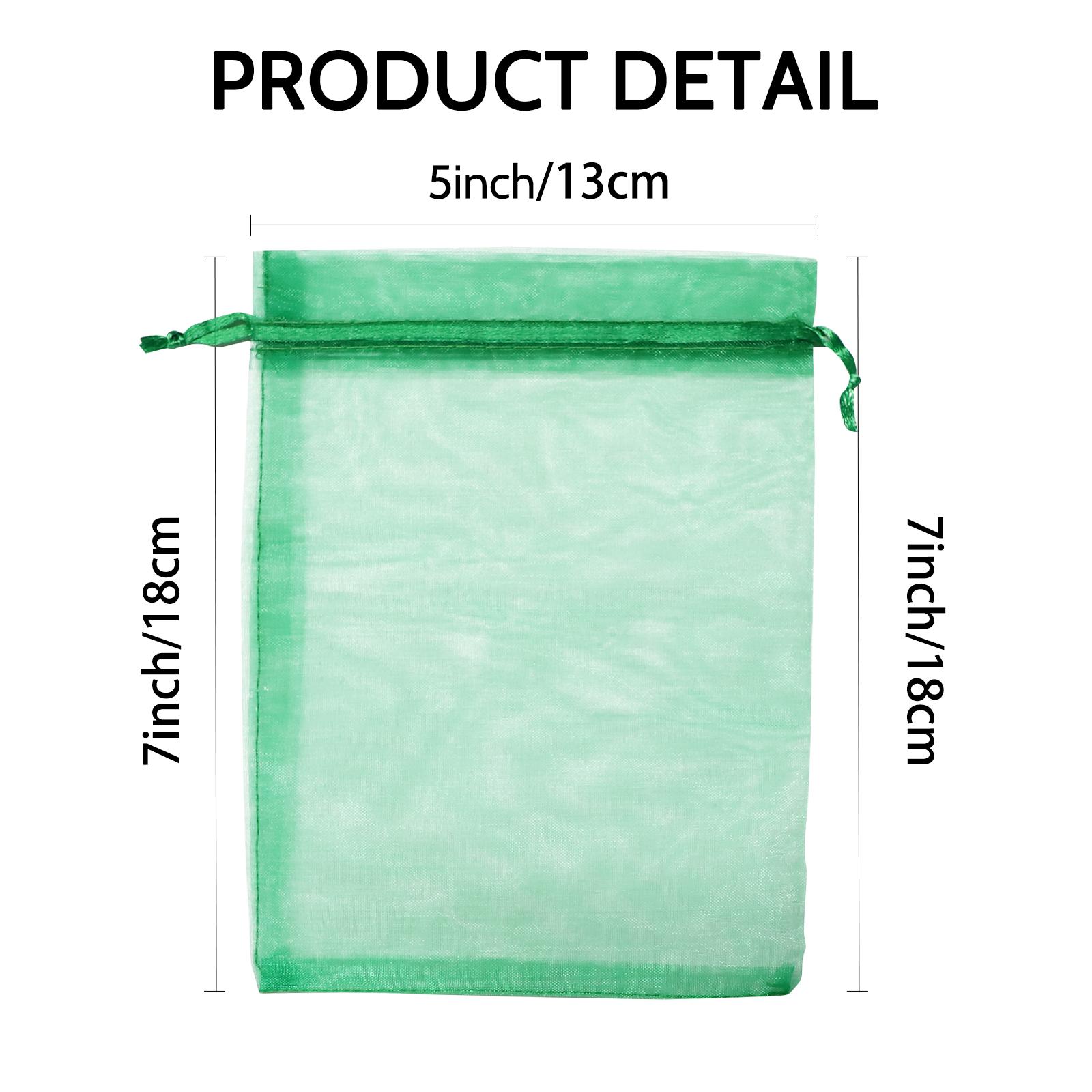 Wudygirl 5x7-inch organza bags with satin drawstrings, pack of 100. Perfect for parties and weddings as reusable gift bags. Transparent design, non-toxic, high-quality gift bags. Elegant gift packaging Paper Gifts Wudygirl 5x7-inch organza bags with satin drawstrings, pack of 100. Perfect for parties and weddings as reusable gift bags. Transparent design, non-toxic, high-quality gift bags. Elegant gift packaging Paper Gifts