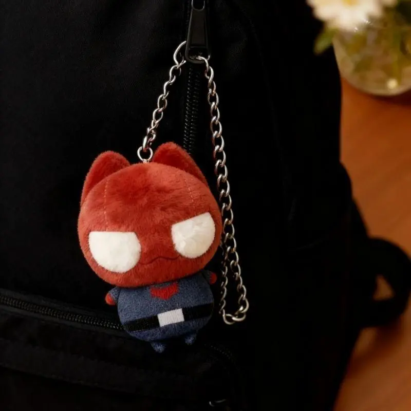 Anime Stuffed 10cm Jason Todd Plushies Red Hood Plush Doll Toys Figures Backpack Pendants Decorative Keychain Doll Gifts