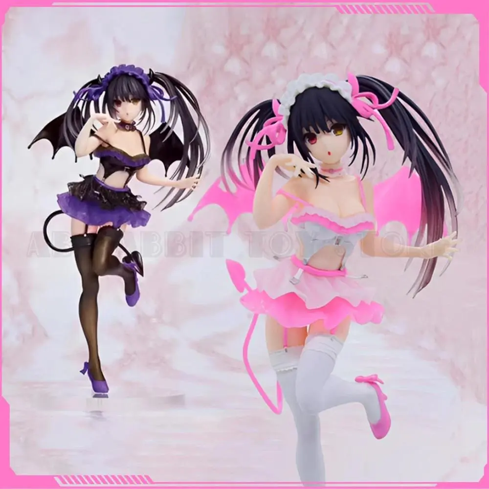 2026 Hot selling toys Date A Live Figure Tokisaki Kurumi Figures Swimwear Figurine Doll Pvc Statue Model Collection Desk Decoration Toys Holiday Gifts Internet-famous toy