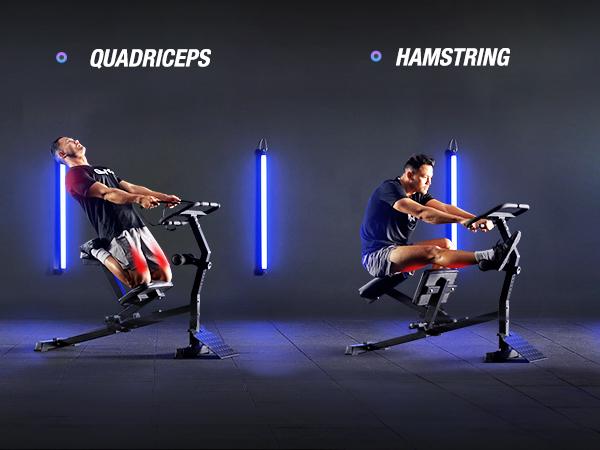 Stretch Machine, Full Body Stretching Equipment with Leg & Lower Back Stretcher, Back Pain Relief, Home Gym Flexibility & Mobility Fitness