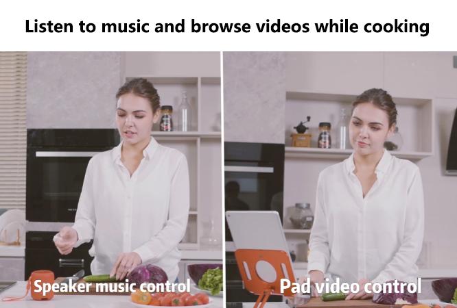 Xring Scrolling Ring Remote Control Scroller Page Turner,Bluetooth Camera Video Recording Remote,Music Control, for iPhone ,iPad ,iOS,Android,Pink Accessories Selfie Devices
