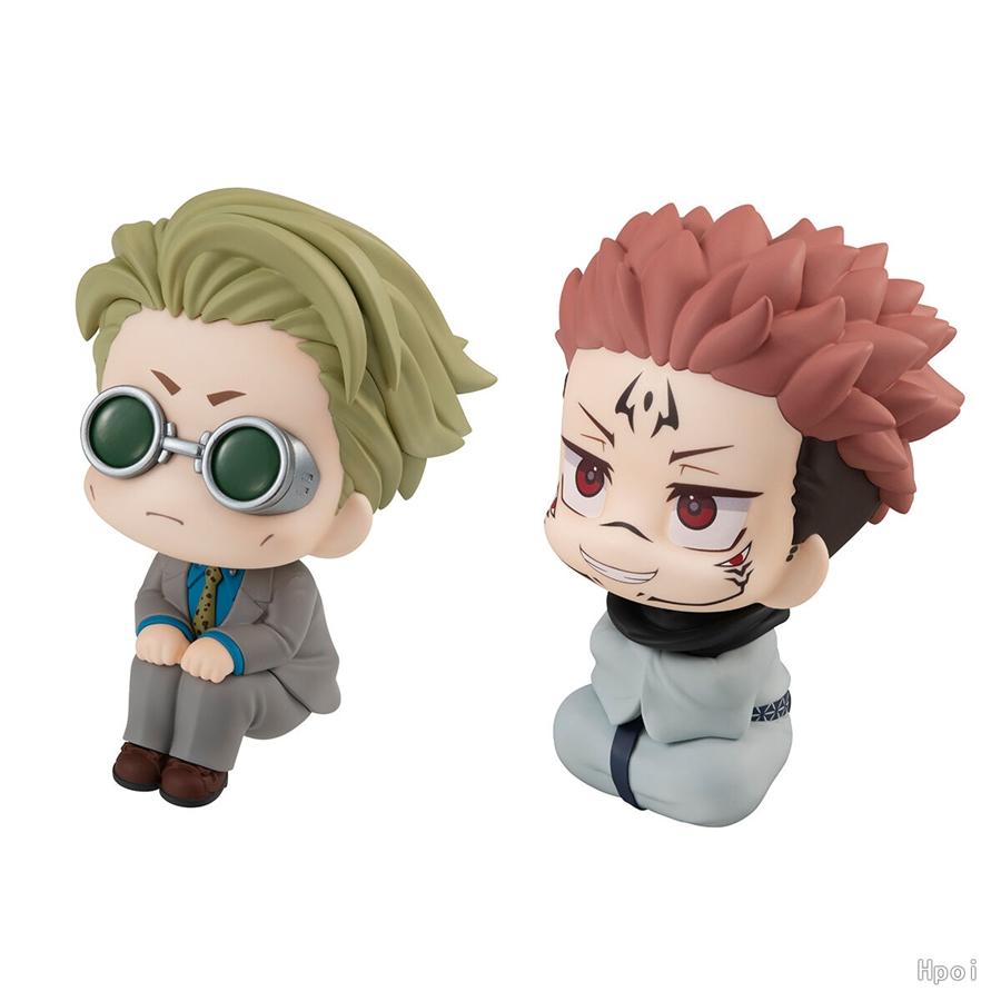 10cm Jujutsu Kaisen Anime Figure Look Up Chousou Action Figure Q Version Satoru Gojo/Geto Suguru Figurine PVC Collection Toys