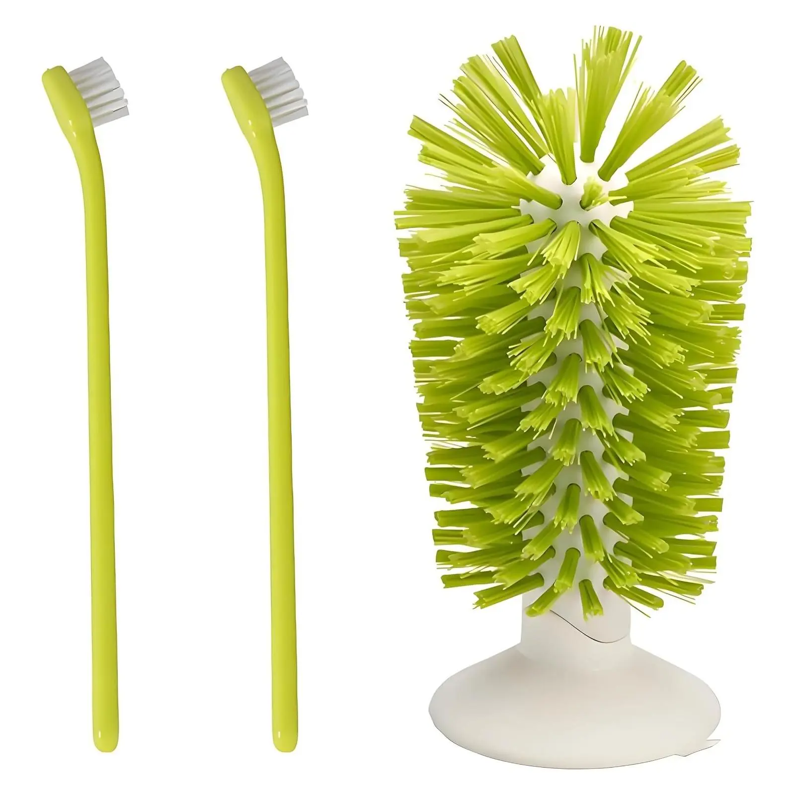 Turtle Shell Cleaning Brush with Suction Cup - Tortoise Scratch Tool for Aquatic Turtle Tanks (3 Pcs)Gift