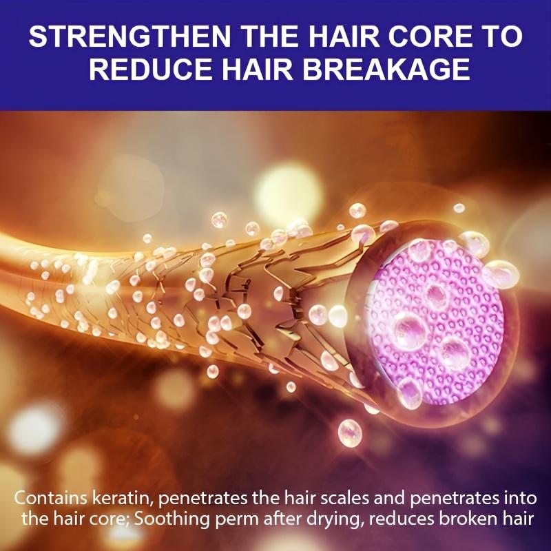 ROZINO Keratin Purple & Blue Hair Mask: Targeted Removal of Yellow and Orange Brassy Tones reusable extensions