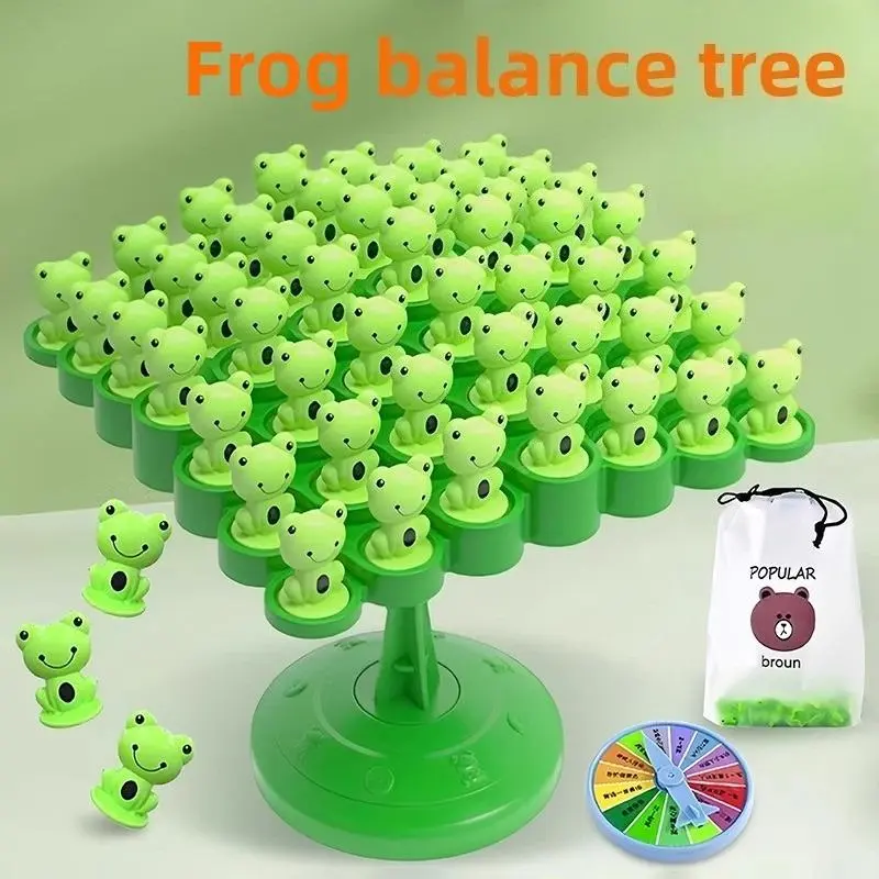 Balancing Stacking Puzzle Board Game - STEM Educational Toy with Astronaut Figures, Balance Design for Hands-On Learning, Family Bonding, Focus & Coordination Improvement, Parent-Child Interactive Space Theme Toy
