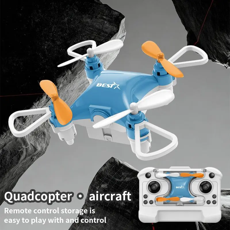 Mini RC Aircraft Toy with One-Touch Takeoff Landing & 360° Rotation, Present Option for Halloween, Christmas and Back-to-School