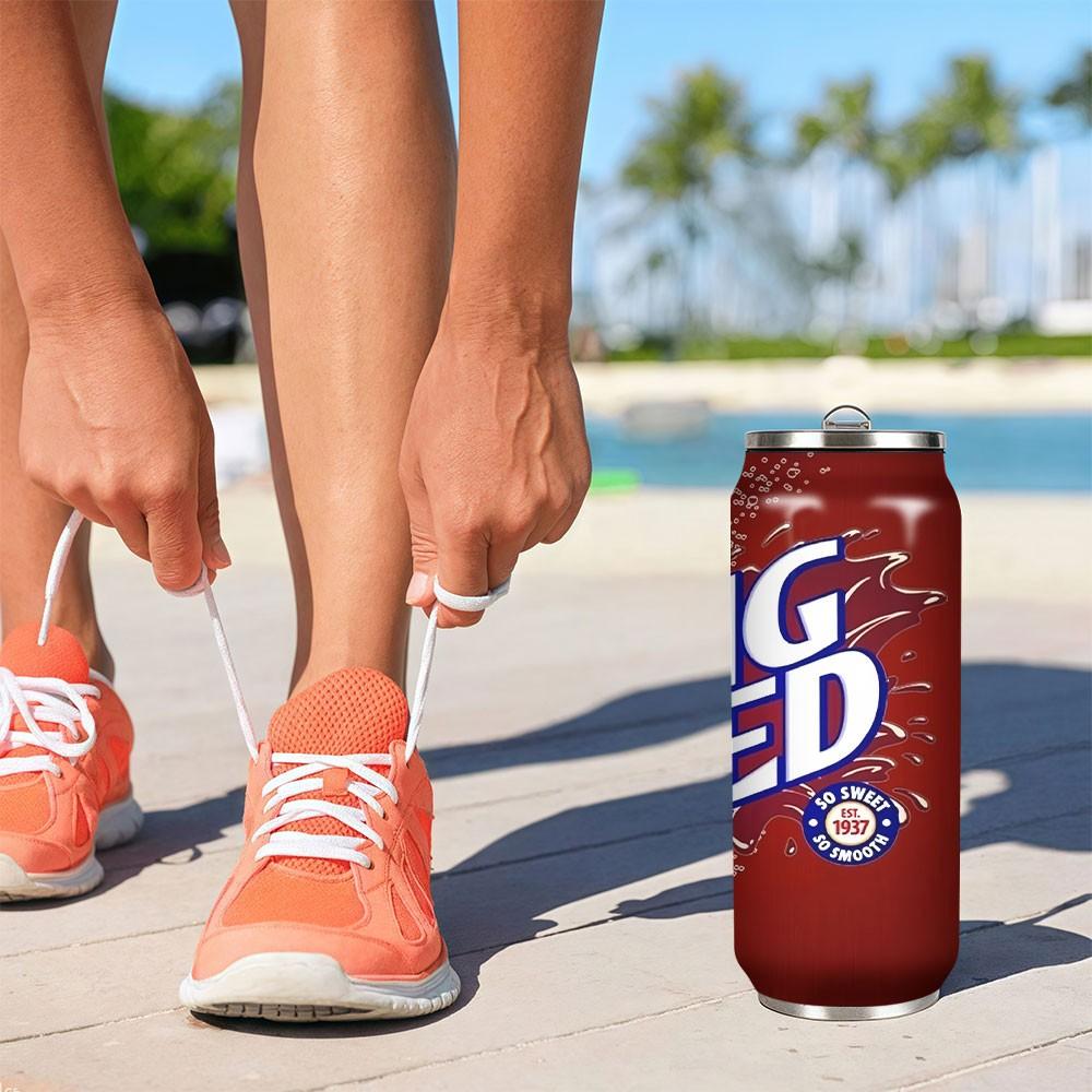 1pc 17oz Stainless Steel Insulated Coffee Cup, Dual-Layer Vacuum Insulation, Leak-Proof Lid & Straw, Ideal for Outdoor Activities