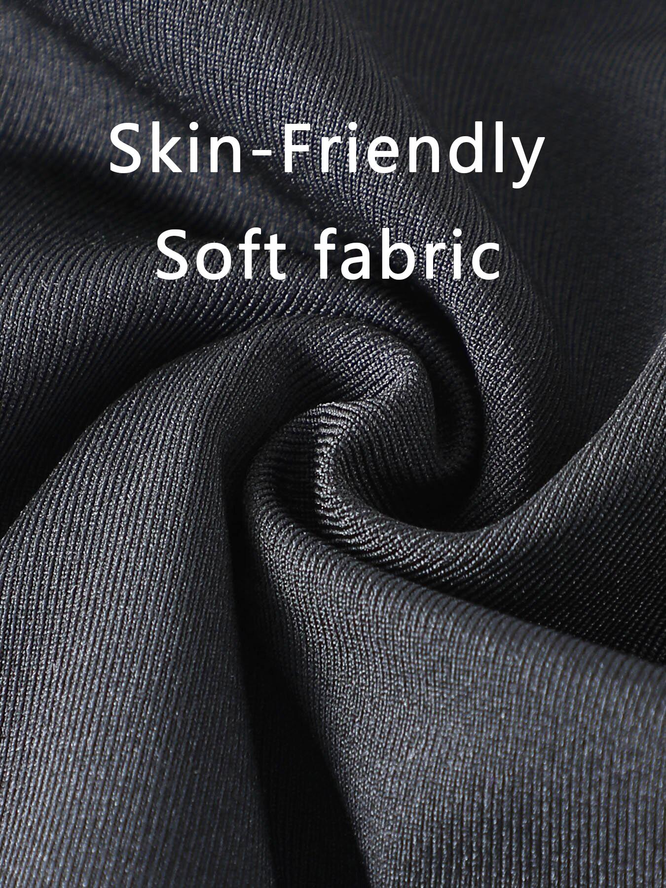 Men's Boxer Briefs Multipack, Solid Black Boxers, All-Day Comfort Breathable Underwear for Men,Solid Black Basic Boxer Briefs