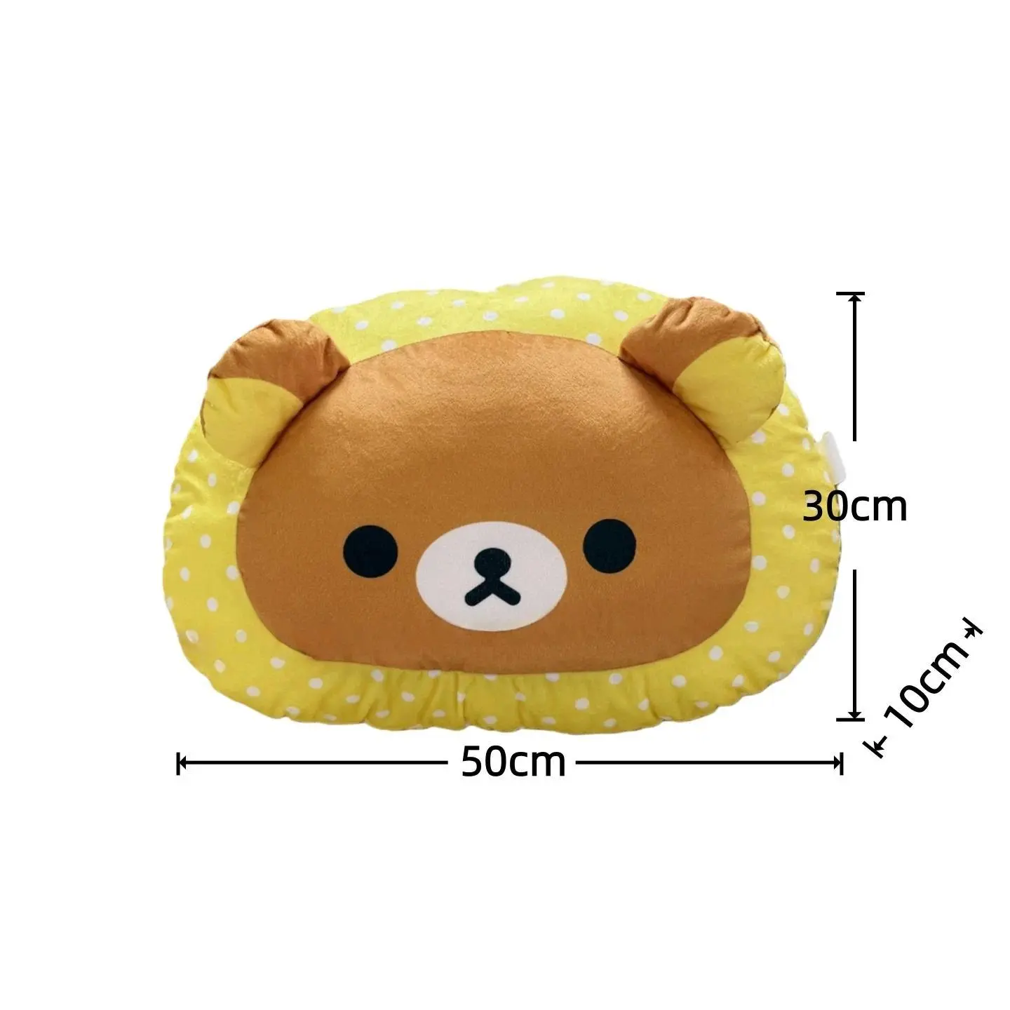Rilakkuma Kawaii Bear Stuffed Doll Soft Sofa Pillow Anime Nap Cushion Bedroom Decor Xmas Gift for Girlfriend