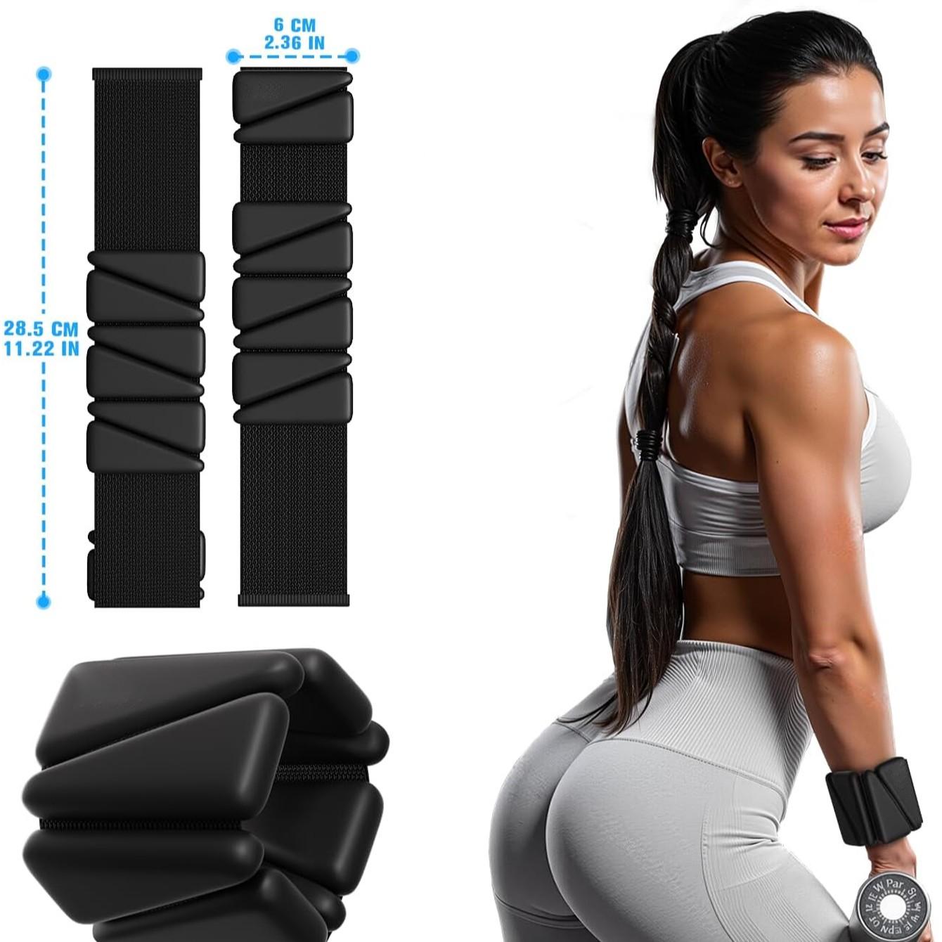 Adjustable Wrist Weights for Women and Men, Ideal for Home Gym, Running, Yoga, and Strength Training, Comfortable and Durable Design