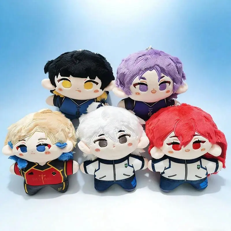 Mini Anime Plush Toys Michel Caesar Mikage Reo Nagi Seishiro Chigiri Hyoma Bachira Meguru Cute Stuffed Starfish body Doll Gifts
