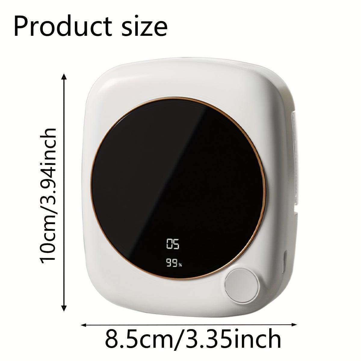 7-Level Adjustable Smart Diffuser - Suitable for Essential Oils/Perfumes, USB Rechargeable Battery Humidifier, Room Freshener, Long-Lasting Home Fragrance, Smart Timer with Adjustable Settings, Ideal Gift for Office, Bedroom, Bathroom Air Freshener