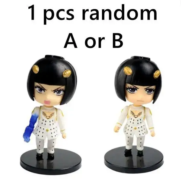 1 Pc Anime JOJO's Bizarre Adventure Golden Wind Action Figures Kujo Jotaro Narancia Ghirga Giorno Giovanna PVC Model Gift Toy