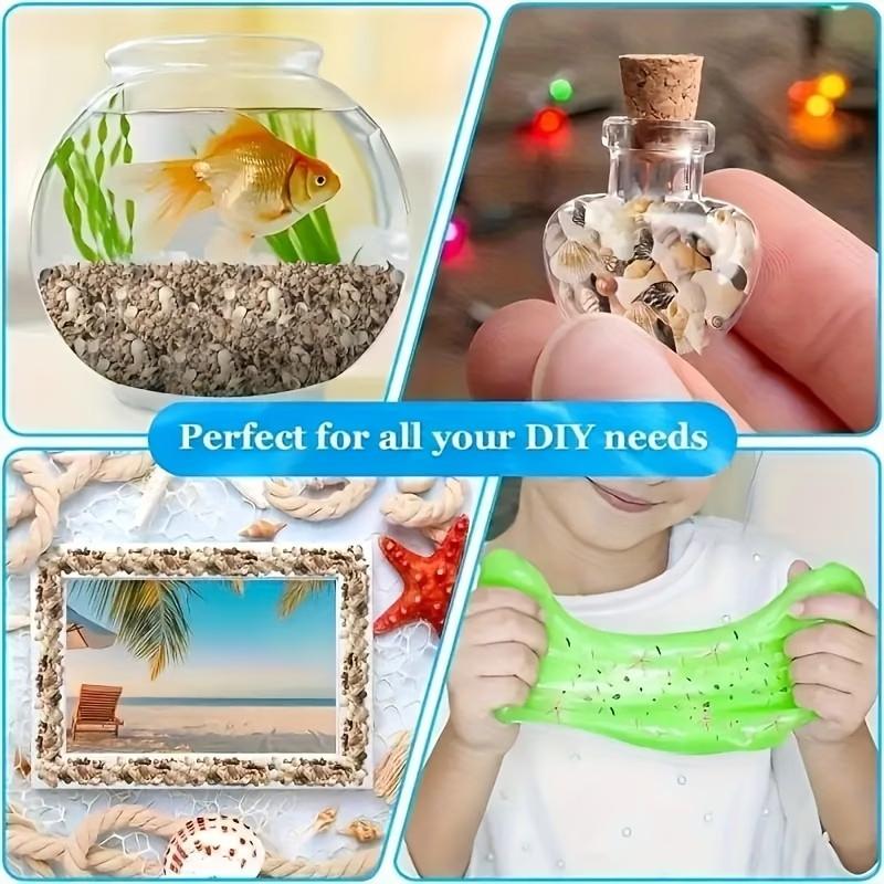 Colorful Mini Shells, Various Patterns and Colors, Ideal for DIY Crafts, Collage Art, Bottle Decorations, Fish Tank Accessories, Gift Ideas