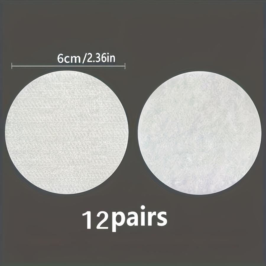 12 Pairs Heavy Duty Anti-Slip Gripper Pads, Self-Adhesive Furniture Pads for Floors, Mattresses, Sofas, Furniture Protection, Home Office Gym Hotel Use, Strong Adhesive Residue-Free Reusable Anti-Slip Mat