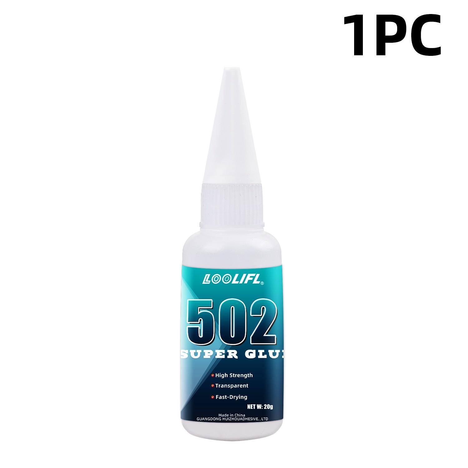 5pcs Super Glue, 0.7oz Liquid Adhesive, Durable Multi-Purpose Bonding Agent, Ideal for DIY Projects, Craft Supplies, Repair Needs