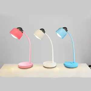 1pc LED Desk Lamp, Tri Color Adjustable Lighting, Touch Switch, Cordless Desk Lamp, USB Charging 1200mAh Battery, Foldable Design, Suitable for Learning, Office, Gift Gving, Christmas Gift, Mother's Day Gift, Father's Day Gift, Essential fo