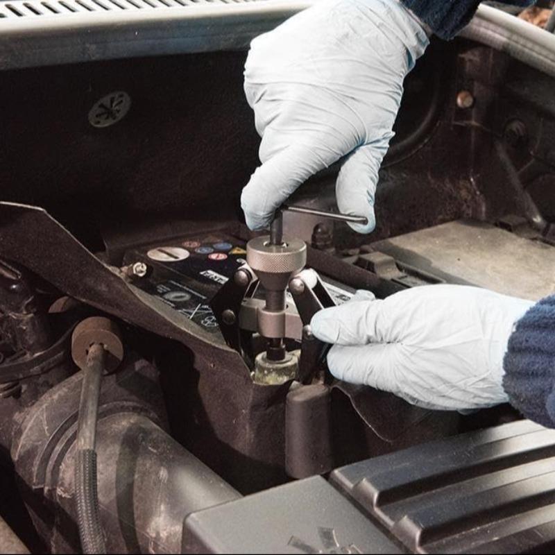 Universal Windshield Wiper Arm Puller Tool, Adjustable Battery Terminal Removal Tool, Lightweight Fixed & Adjustable Design